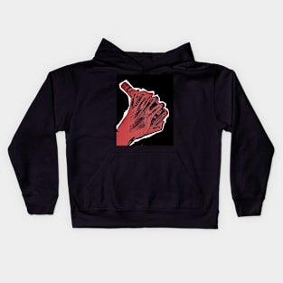 Hand drink Kids Hoodie